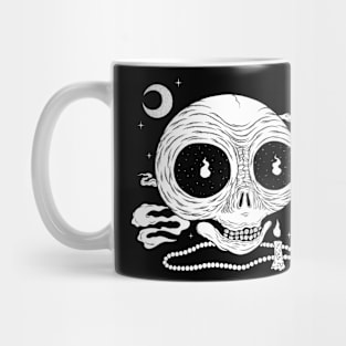 Ritual Skull b/w Mug